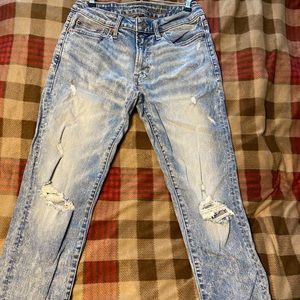 American Eagle Men's Flex Slim Ripped Jeans